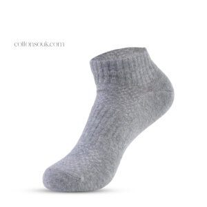 Daggerfly Athletic Socks 3pk side view Dubai gray-2
