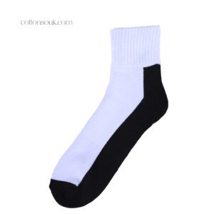 Daggerfly men’s white terry socks 4pk packaging image UAE